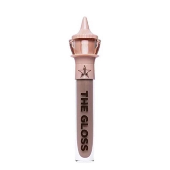 Jeffree Star silk rope lipgloss sheer almond with glossy finish stocking stuffer - Picture 3 of 6
